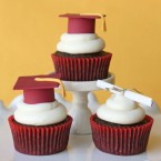 fondant graduation caps