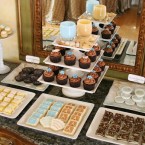 Beach wedding desserts