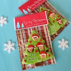 Packaged Christmas cookies