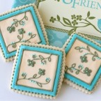 pretty bunco cookies