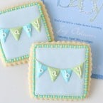 Bunting cookies