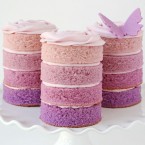 Puple Ombre Cakes