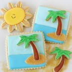 3-D Beach Cookies by Glorious Treats