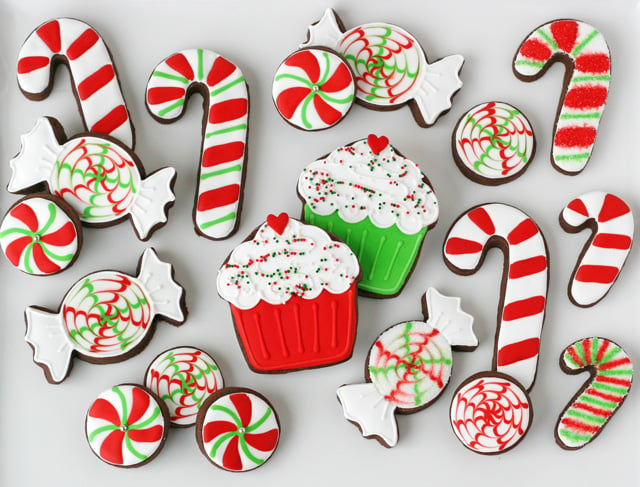 Christmas Cookies And Candies
