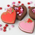 3-D Heart Cookie Boxes - by Glorious Treats