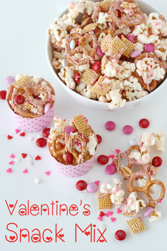 Valentine’s Snack Mix – Glorious Treats