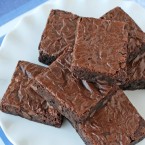 Perfect Homemade Brownies- by www.glorioustreats.com