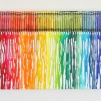 Melted Crayon Art Tutorial - by Glorious Treats
