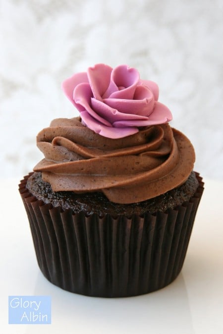 Perfectly Chocolate Cupcakes-image
