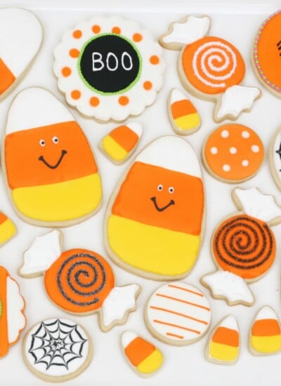 Cute Halloween Cookies - by Glorious Treats