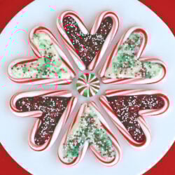 candy cane hearts