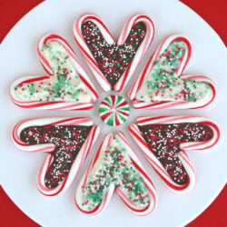 candy cane hearts