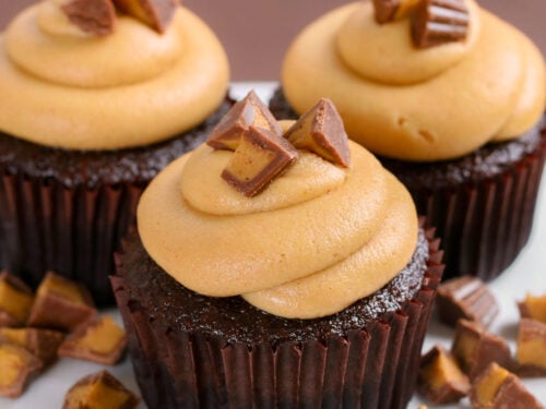 Peanut shop butter cupcakes