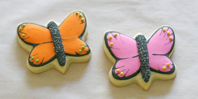 How to make butterfly cookies