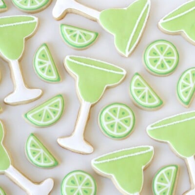 Margarita Decorated Cookies