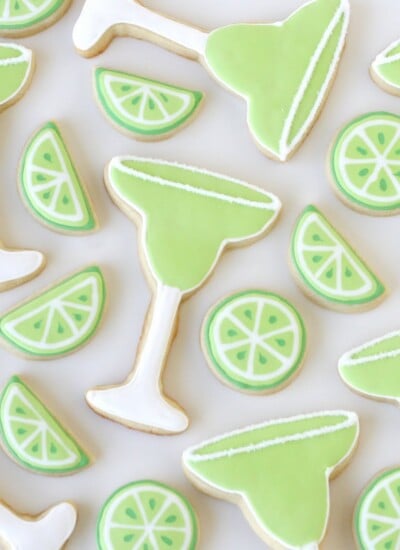 Margarita Decorated Cookies