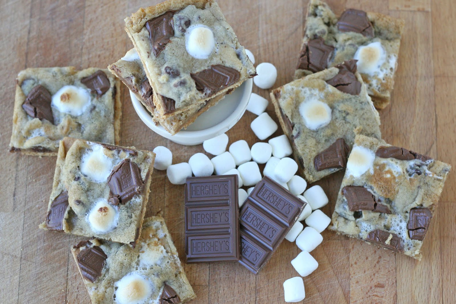 Graham Cracker S'mores Cookies {Recipe} Glorious Treats