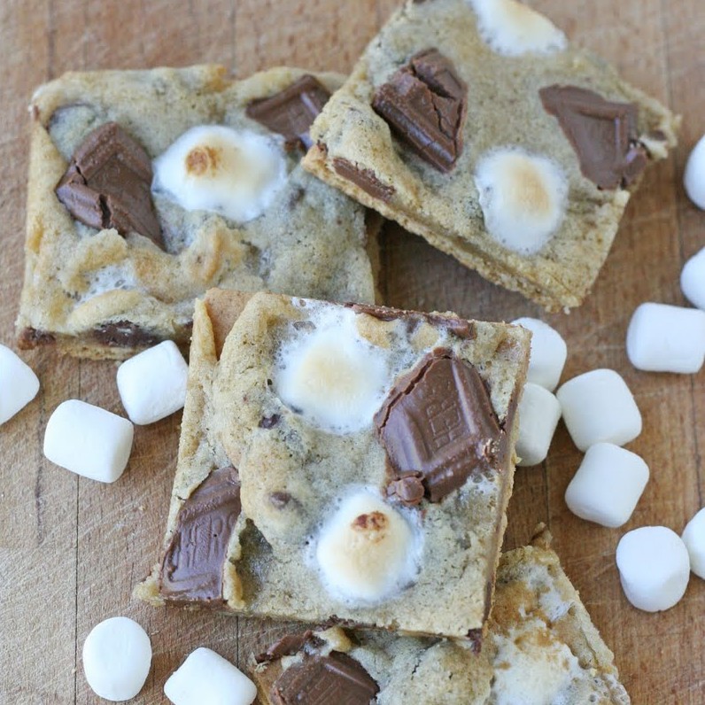 Graham Cracker S'mores Cookies {Recipe} Glorious Treats