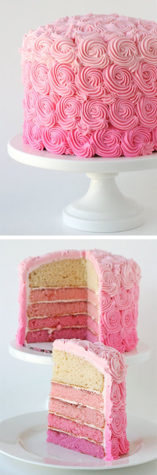 The most beautiful cake ever! Includes recipe and step-by-step instructions to re-create this gorgeous cake. 