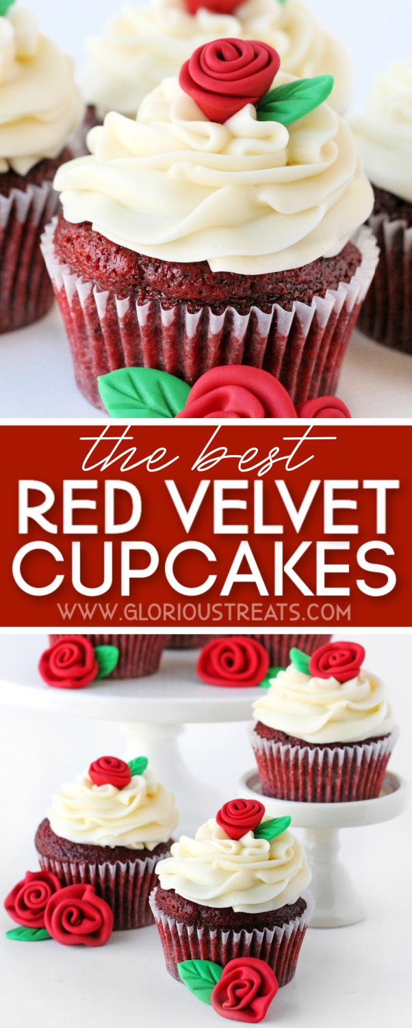 The BEST Red Velvet Cupcakes - Glorious Treats