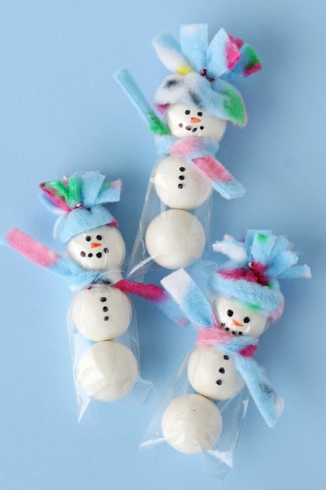 Gumball Snowmen