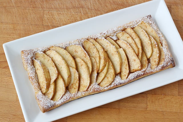 Easy Apple Puff Pastry Tart - Mother Would Know