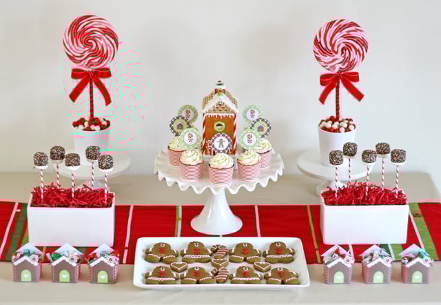 Gingerbread house party