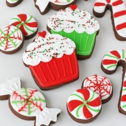 Peppermint Christmas Cookies