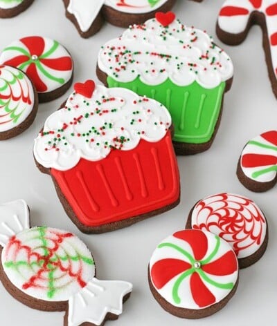 Peppermint Christmas Cookies