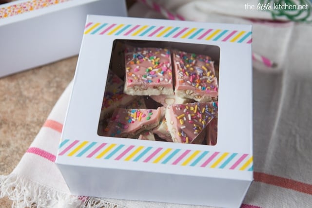 White Chocolate Pretzel Candy Bark (boxed)