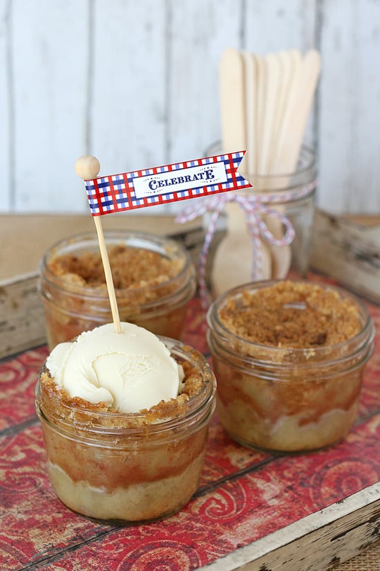 Apple Pie in a Jar - by Glorious Treats