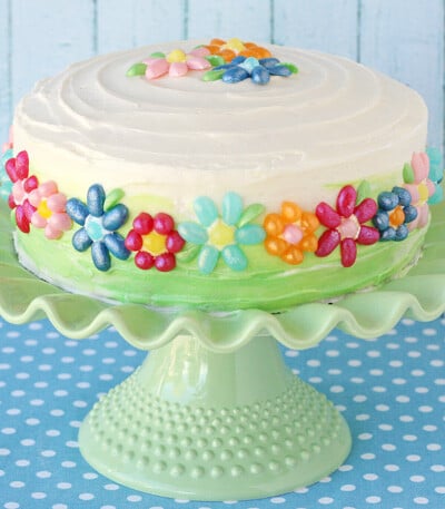 Jelly Belly Flower Cake - by Glorious Treats