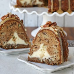 Apple Cream Cheese Bundt Cake Recipe - glorioustreats.com