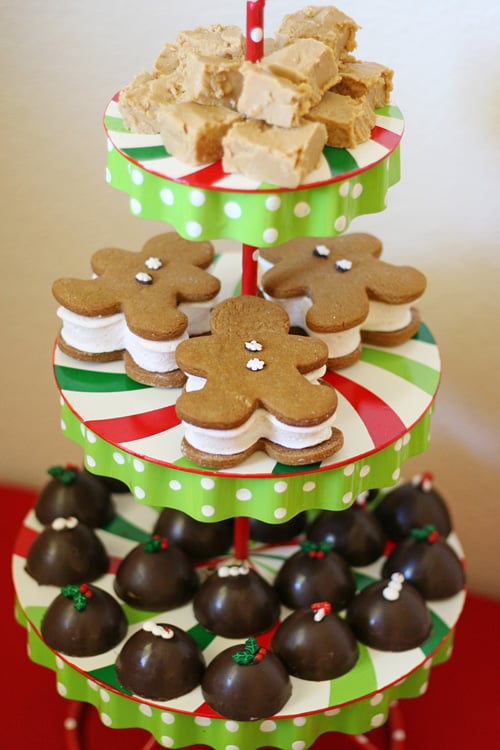 Pretty Christmas treats (for a Hot Cocoa Bar) - glorioustreats.com