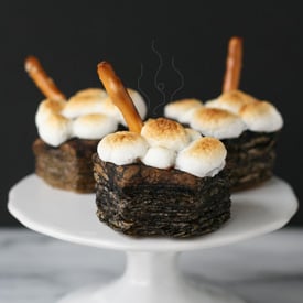 Halloween Cauldron Treats - glorioustreats.com