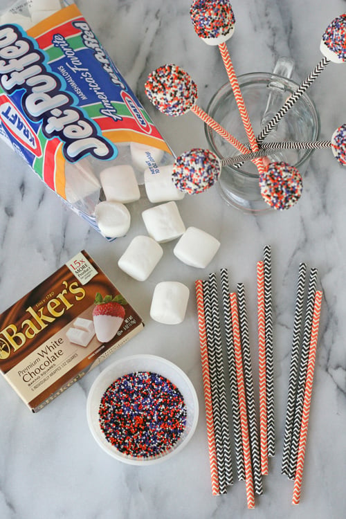 How to make Halloween Marshmallow Pops - glorioustreats.com