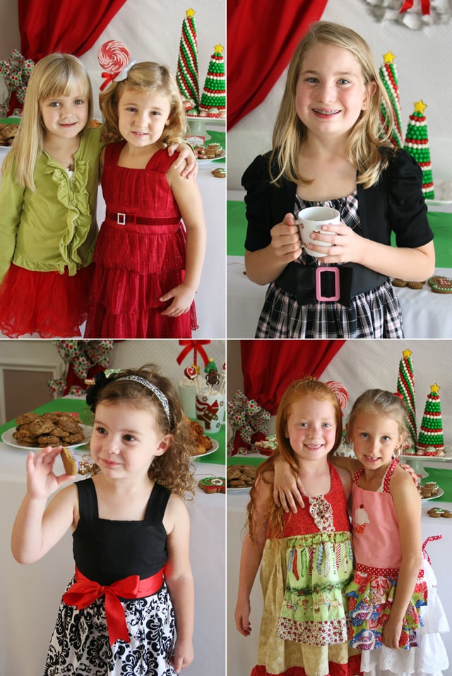 Kids at Christmas Party - glorioustreats.com