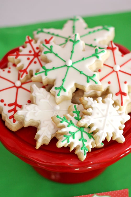 Gorgeous Snowflake Cookies!! - glorioustreats.com