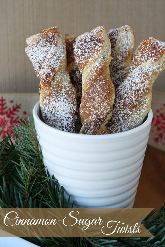 Cinnamon Sugar Pastry Twists - glorioustreats.com