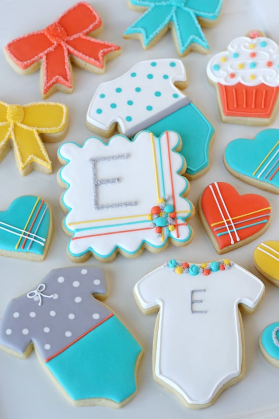 Modern Baby Cookies - by Glorious Treats