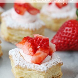 Strawberry Cream Puffs - glorioustreats.com