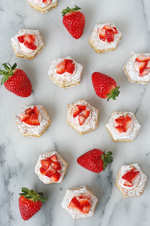 Strawberry Cream Puffs - glorioustreats.com