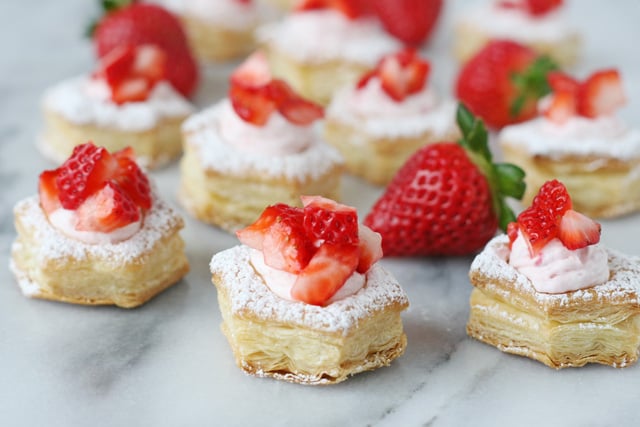 Strawberry Cream Puffs - glorioustreats.com