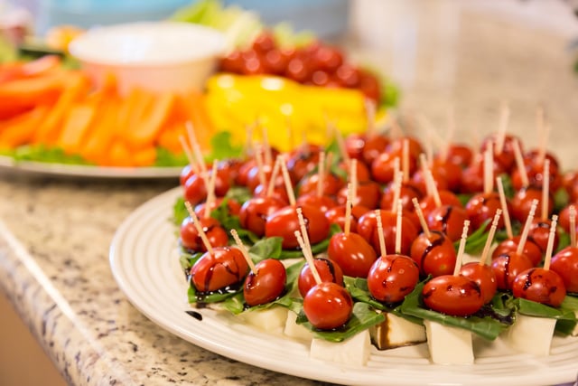 Glorious Layered Desserts Party - Appetizers