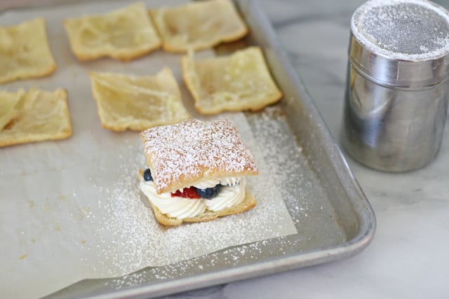 Lemon Cream Puffs with Fresh Fruit - GloriousTreats.com