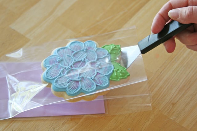 Pretty Cookie Packaging - Step by Step, via GloriousTreats.com