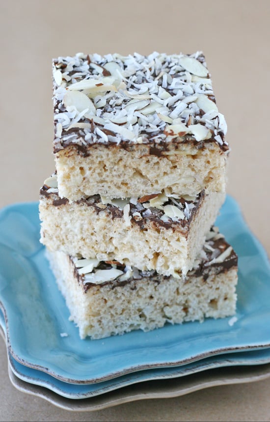 Almond Joy Krispie Treats - Yes, they are as amazing as they sound!! 