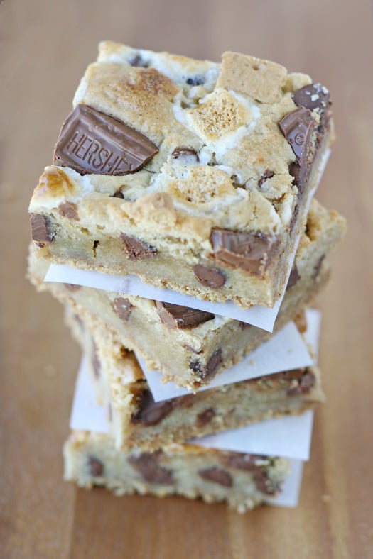 S'mores Bars - Bring a plate of these to a summer BBQ and watch them disappear! 