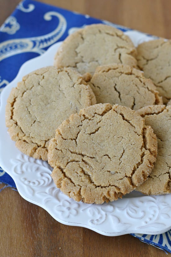 This Chewy Peanut Butter Cookie Recipe will remind you how good a classic cookie can be!! 