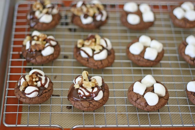 Rocky Road Cookies | GloriousTreats.com